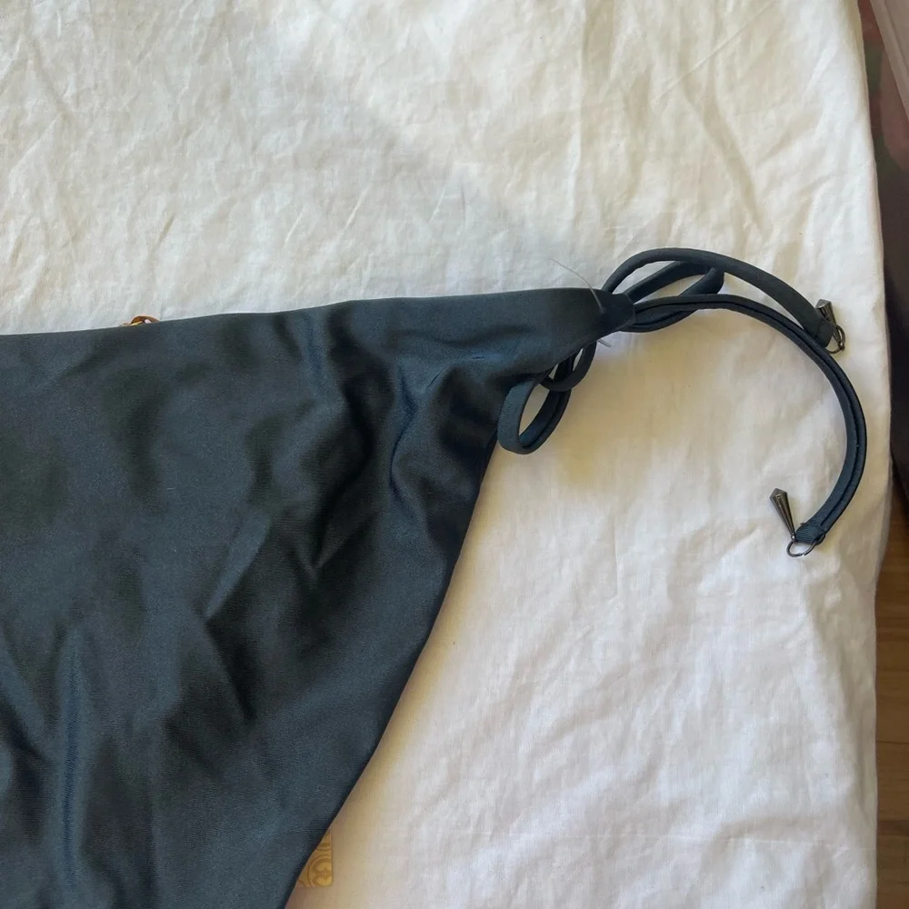 Bellissima Swarovski Crystal Bikini Bottoms Size L NEW